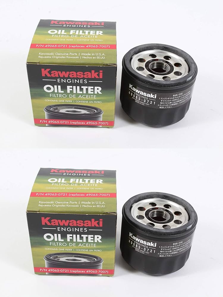 ミスターポールクルチイェーの絵です。(２７７／３００) Genuine Kawasaki 49065-0734 Oil Filter For 49065-0724 49065